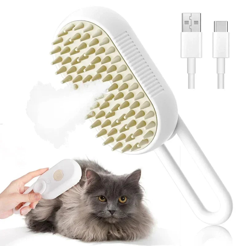 PawSteam Grooming Brush
