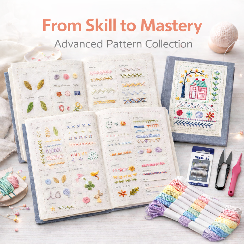 Zontrox Pastel Embroidery Thread Set