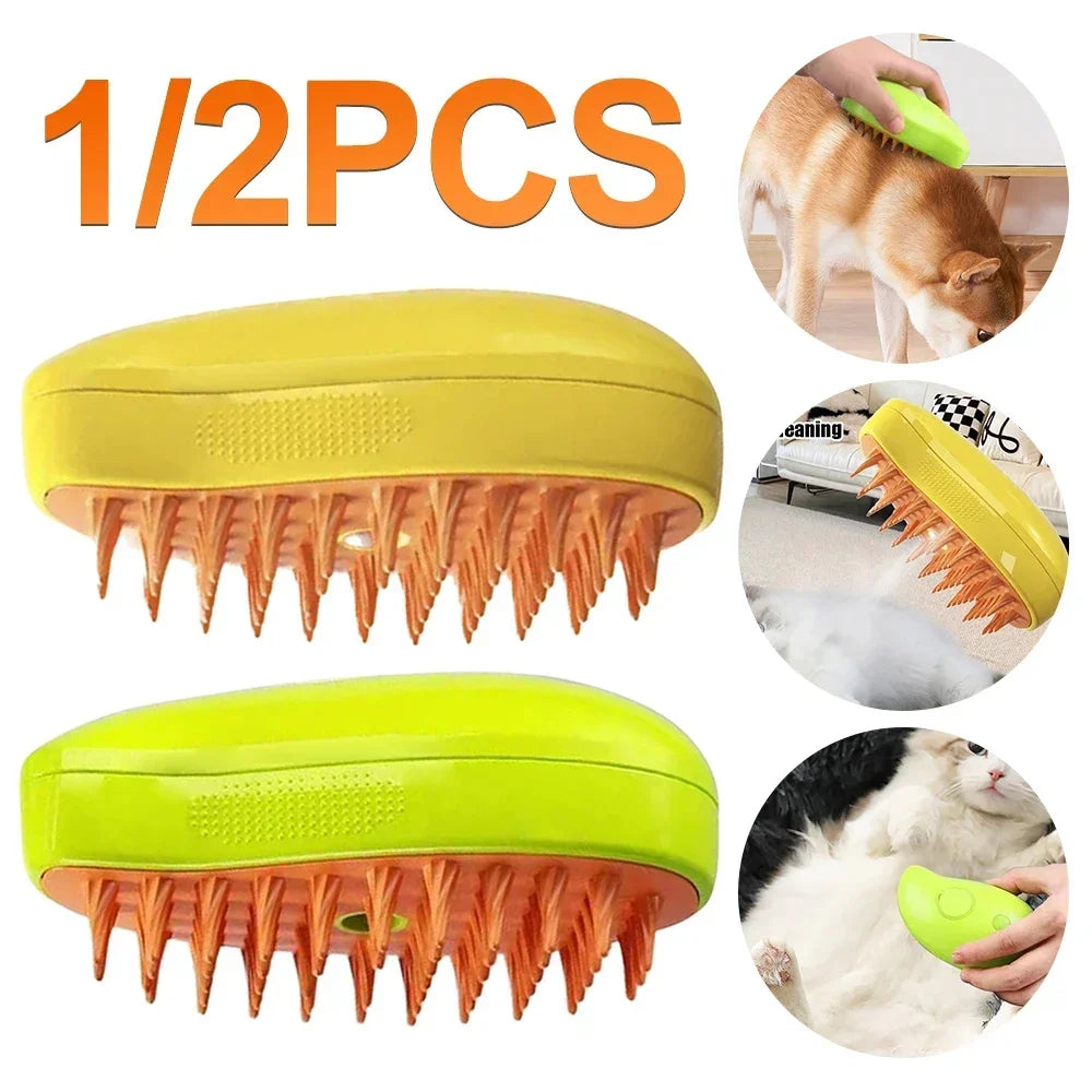 PawSteam Grooming Brush