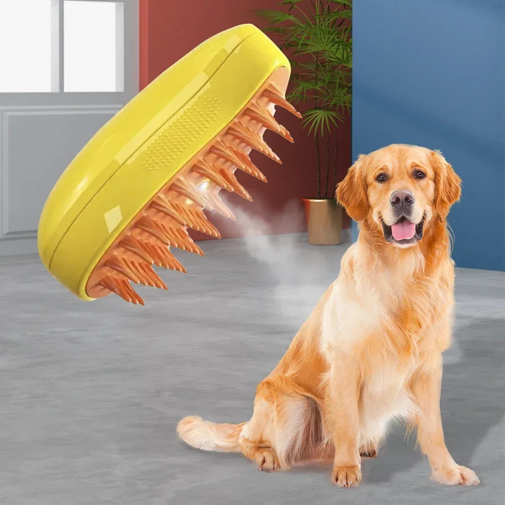 PawSteam Grooming Brush