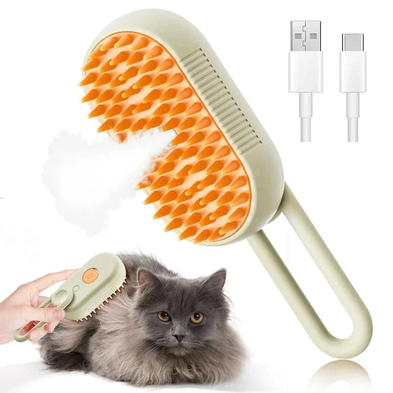 PawSteam Grooming Brush