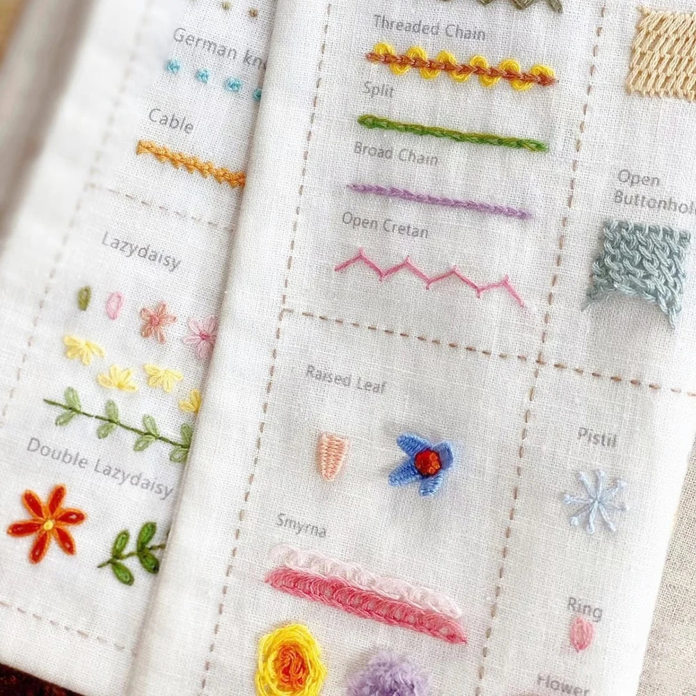 Mindful Embroidery Stitch Book