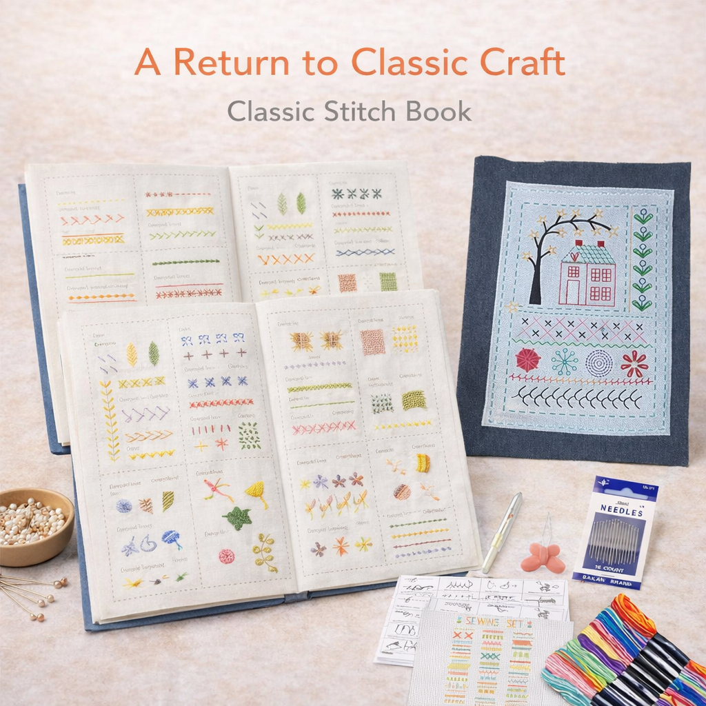 Mindful Embroidery Stitch Book